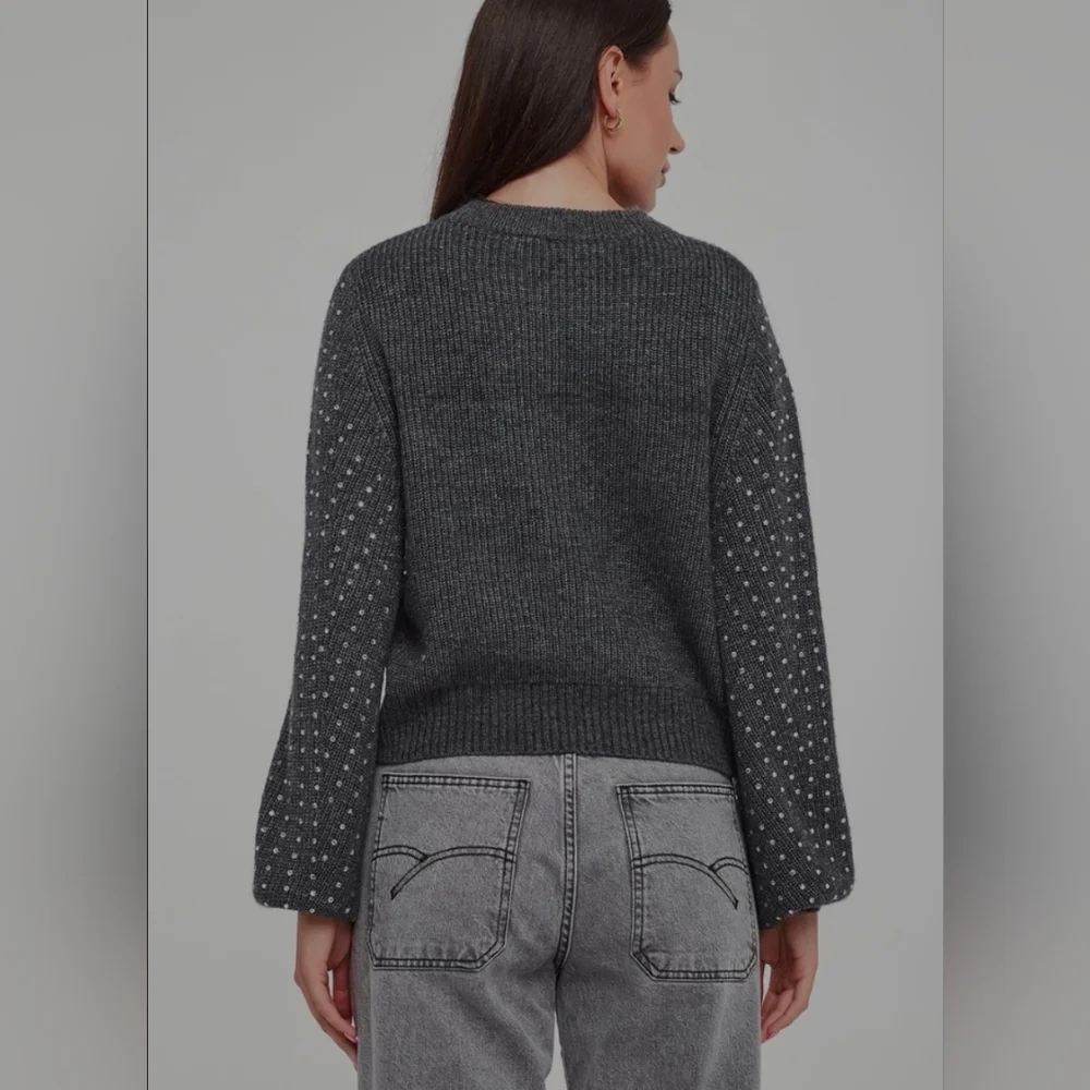 Marella Molo Rhinestone Embalish Sweater NWT - Picture 4 of 12